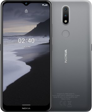 Nokia 2.4 16,5 cm (6.5") Doppia SIM Android 10 4G Micro-USB 3 GB 64 GB 4500 mAh Antracite