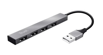 Trust Halyx USB 2.0 480 Mbit/s Alluminio