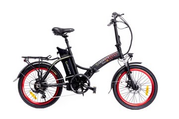 Argento e-Mobility Piuma+ Nero, Grigio, Rosso Alluminio 50,8 cm (20") 19,1 kg
