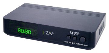 i-ZAP T395 set-top box TV Terrestre HD Nero
