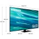 Samsung Series 8 TV QLED 4K 65” QE65Q80A Smart TV Wi-Fi Carbon Silver 2021 4