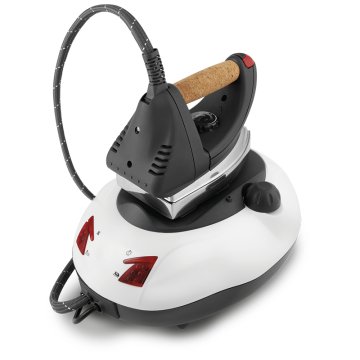 ESSEVENTI25 121 ferro da stiro a caldaia 1150 W 0,8 L Alluminio Nero, Bianco