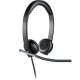 Logitech 981-000519 cuffia e auricolare Cablato A Padiglione Ufficio USB tipo A Nero, Argento 6