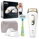 Braun Silk-expert Pro Silk expert Pro 5 PL5223, Epilatore Luce Pulsata IPL, Sistema di Epilazione Permanente dei Peli Visibili Uomo E Donna, Bianco/Oro 2