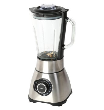 RGV 111202 frullatore 1,75 L Frullatore da tavolo 1800 W Nero, Acciaio inox