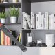 Hoover HF322AFP 011 Aspirapolvere a bastone 2 in 1 Batteria Secco Tessuto Senza sacchetto 0,7 L 240 W Grigio, Titanio 4