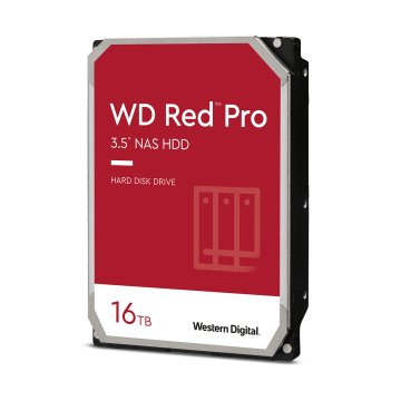 Western Digital Red Pro disco rigido interno 16 TB 7200 Giri/min 512 MB 3.5" SATA