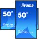 iiyama LH5042UHS-B3 visualizzatore di messaggi Pannello A digitale 125,7 cm (49.5
