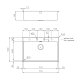 Foster 2266050 lavello Rettangolare Acciaio inox 3