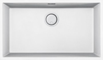 Elleci Integra 130 Lavello montato su piano Rettangolare Keratek plus