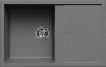 Elleci Unico 300 Lavello montato su piano Rettangolare Metaltek