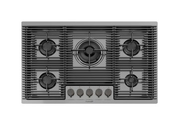 Foster Milanello Gun Metal 5F Metallico Da incasso 80 cm Gas 5 Fornello(i)