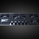 Foster Milanello Gun Metal 5F Metallico Da incasso 80 cm Gas 5 Fornello(i) 4