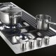 Foster S4000 Line XL Acciaio spazzolato Da incasso 118 cm Gas 4 Fornello(i) 3
