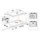 Whirlpool Piano cottura a gas - GMWL 758/IXL 4
