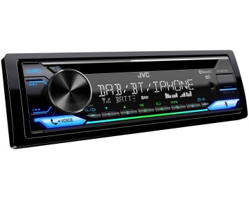 JVC KD-DB912BT Ricevitore multimediale per auto Nero 200 W Bluetooth