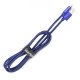 Vultech SM-N31BL cavo USB USB 2.0 1 m USB A Micro-USB B Blu, Argento 3