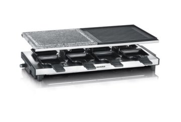 Severin RG 2373 griglia per raclette 8 persona(e) 1500 W Nero