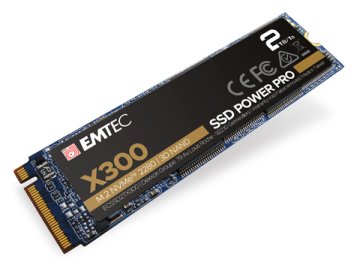 Emtec X300 2 TB M.2 PCI Express 3.0 NVMe 3D NAND