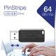 Verbatim PinStripe - Memoria USB da 64 GB - Nero 6