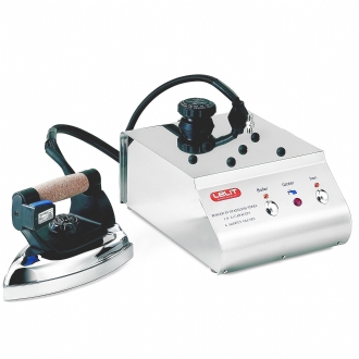 Lelit PS21 ferro da stiro a caldaia 800 W 1,4 L Acciaio inossidabile Nero, Acciaio inox