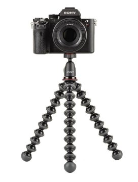 Joby GorillaPod 1K Kit treppiede Fotocamere digitali/film 3 gamba/gambe Nero, Antracite