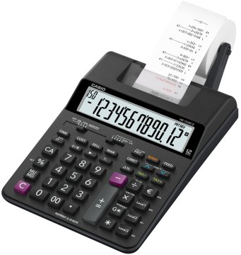 Casio HR-150RCE calcolatrice Desktop Calcolatrice con stampa Nero