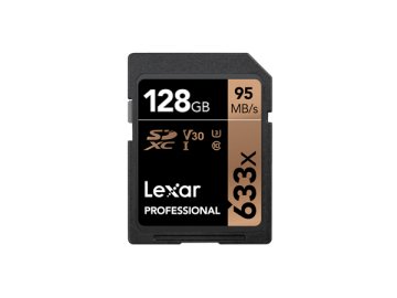 Lexar Professional 633x 128 GB SDXC UHS-I Classe 10