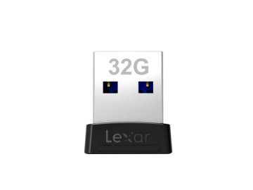 Lexar JumpDrive S47 unità flash USB 32 GB USB tipo A 3.2 Gen 1 (3.1 Gen 1) Nero