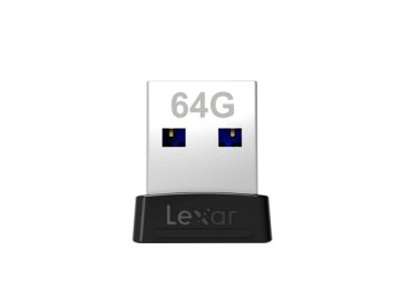 Lexar JumpDrive S47 unità flash USB 64 GB USB tipo A 3.2 Gen 1 (3.1 Gen 1) Nero