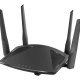 D-Link DIR-X1860 router wireless Gigabit Ethernet Dual-band (2.4 GHz/5 GHz) Nero 3