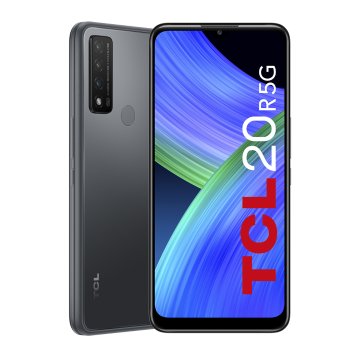 TCL 20 20R 5G 16,6 cm (6.52") Doppia SIM Android 11 USB tipo-C 4 GB 128 GB 4500 mAh Grigio