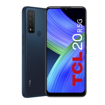 TCL 20 20R 5G 16,6 cm (6.52") Doppia SIM Android 11 USB tipo-C 4 GB 128 GB 4500 mAh Blu