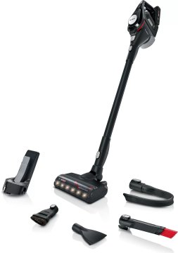Bosch Serie 8 BCS82MAT14 Scopa elettrica ricaricabile Unlimited Gen2 Nero