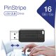 Verbatim PinStripe - Memoria USB da 16 GB - Nero 6