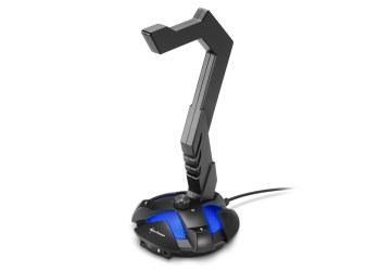 Sharkoon X-Rest 7.1 Supporto attivo Cuffie, Auricolare Nero