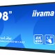 iiyama TE9804MIS-B1AG visualizzatore di messaggi Pannello piatto interattivo 2,49 m (98