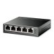 TP-Link TL-SG105PE switch di rete Gestito L2 Gigabit Ethernet (10/100/1000) Supporto Power over Ethernet (PoE) Nero 3