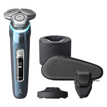 Philips SHAVER Series 9000 Rasoio elettrico Wet & Dry con sensore Pressure Guard