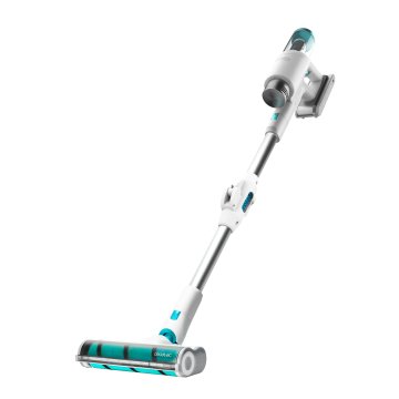 Cecotec Conga RockStar 200 Vital ErgoFlex Aspirapolvere elettrica AC Secco Ciclonico Senza sacchetto 300 W Verde, Bianco 2,5 Ah