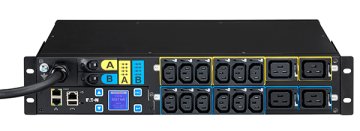 Eaton EMAH06 unità di distribuzione dell'energia (PDU) 16 presa(e) AC 2U Nero