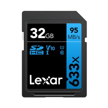 Lexar Professional 633x 32 GB SDHC UHS-I Classe 10