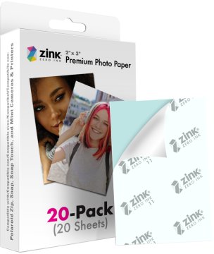 Polaroid ZINKPZ2X320 carta fotografica Multicolore Lucida