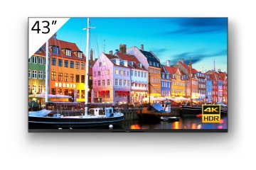 Sony FW-43BZ35J visualizzatore di messaggi Pannello piatto per segnaletica digitale 109,2 cm (43") VA Wi-Fi 560 cd/m² 4K Ultra HD Nero Processore integrato Android 10 24/7