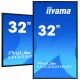 iiyama LH3252HS-B1 visualizzatore di messaggi Pannello piatto per segnaletica digitale 80 cm (31.5