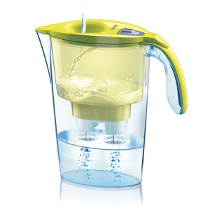 Laica J431H Filtraggio acqua Caraffa filtrante 2,3 L Trasparente, Giallo