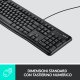 Logitech MK120 Combo Tastiera e Mouse con Filo per Windows, Mouse Ottico Cablato, Tastiera di Dimensioni Standard, USB Plug-and-Play, Compatibile con PC, Laptop 12