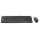 Logitech MK120 Combo Tastiera e Mouse con Filo per Windows, Mouse Ottico Cablato, Tastiera di Dimensioni Standard, USB Plug-and-Play, Compatibile con PC, Laptop 4