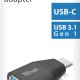 Trust 22627 adattatore per inversione del genere dei cavi USB C USB A Grigio 6