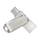 SanDisk Ultra Dual Drive Luxe unità flash USB 128 GB USB Type-A / USB Type-C 3.2 Gen 1 (3.1 Gen 1) Acciaio inox 2